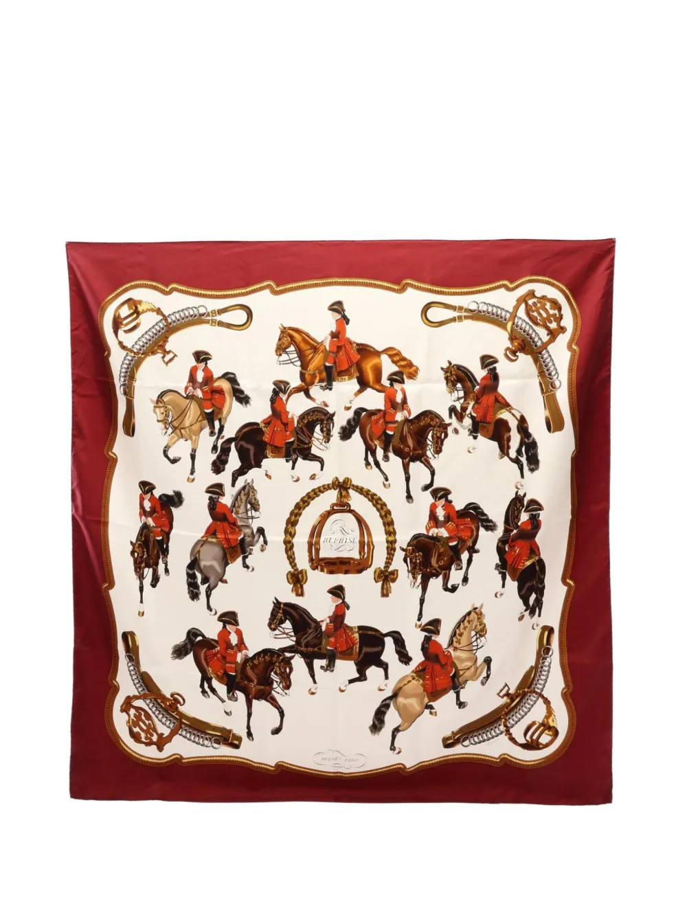 Hermès Pre-Owned 2000s Reprise scarf - Weiß