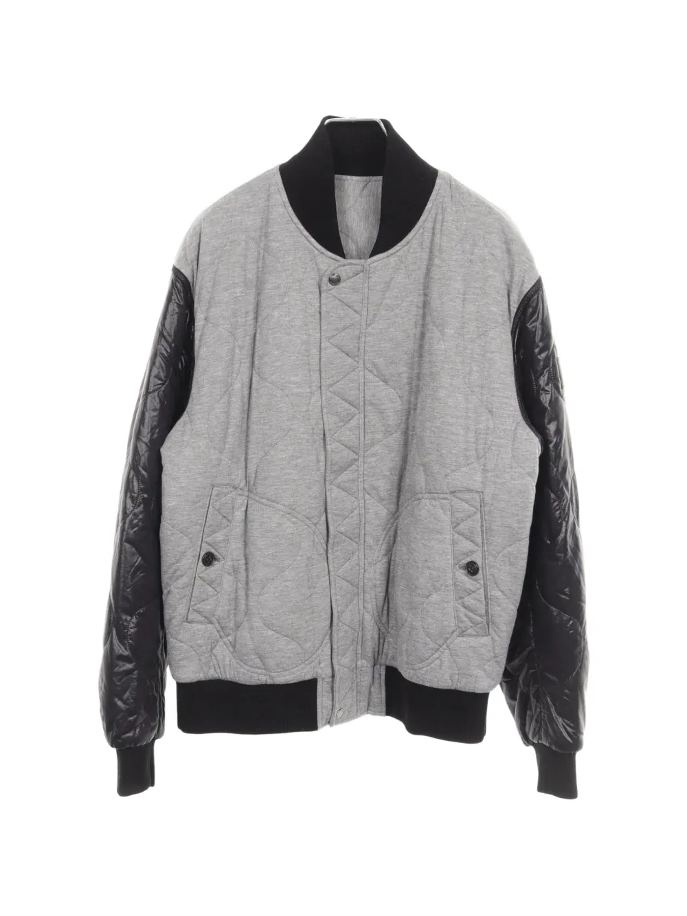 Burberry Pre-Owned 2010s reversible quilted bomber jacket - Gris