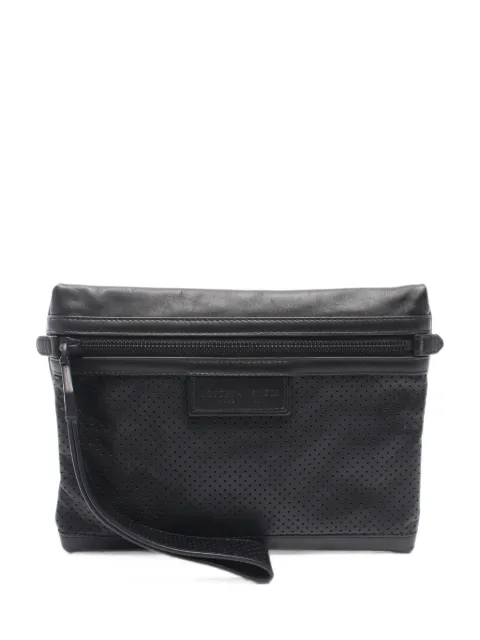 Bottega Veneta Pre-Owned 2010s Leggero perforated clutch bag