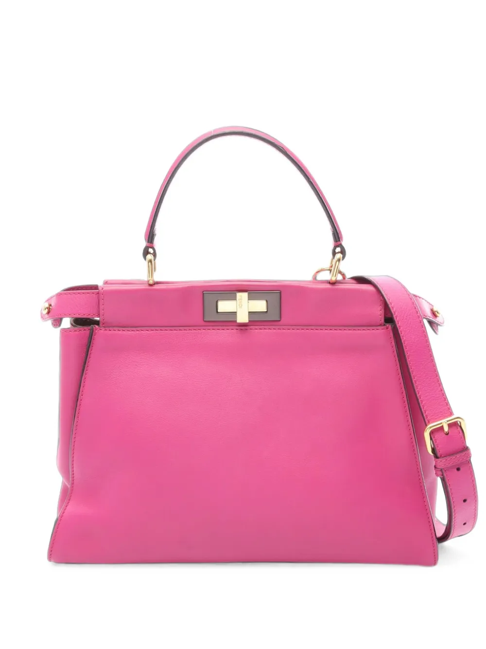 Fendi Pre-Owned 2000s Peekaboo tote bag - Rose Fendi Pre-Owned 2000s Peekaboo tote bag - Rose
