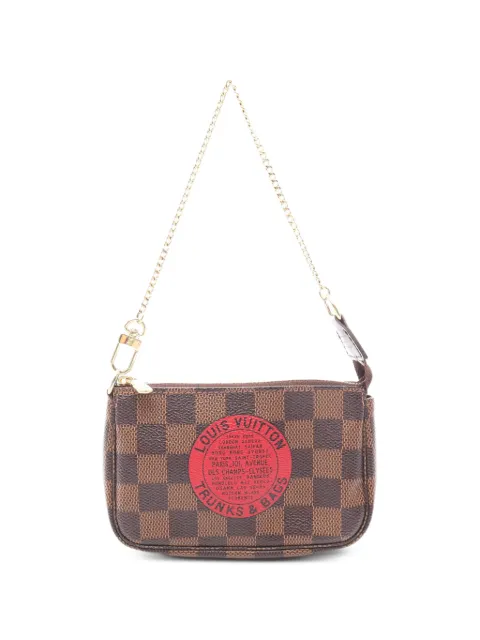 Louis Vuitton Pre-Owned tote Pochette Accessoires Trunks & Bags mini Damier Ebène 2010