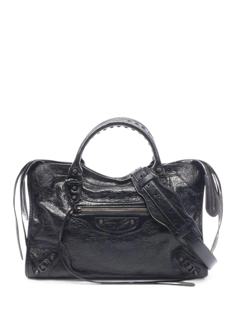 Balenciaga Pre-Owned 2020s medium Le City leather tote bag - Noir