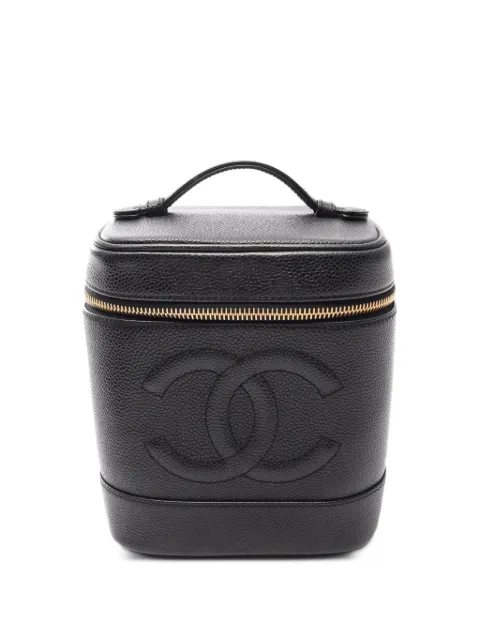 CHANEL Pre-Owned 2002-2003 CC-logo leather mini bag