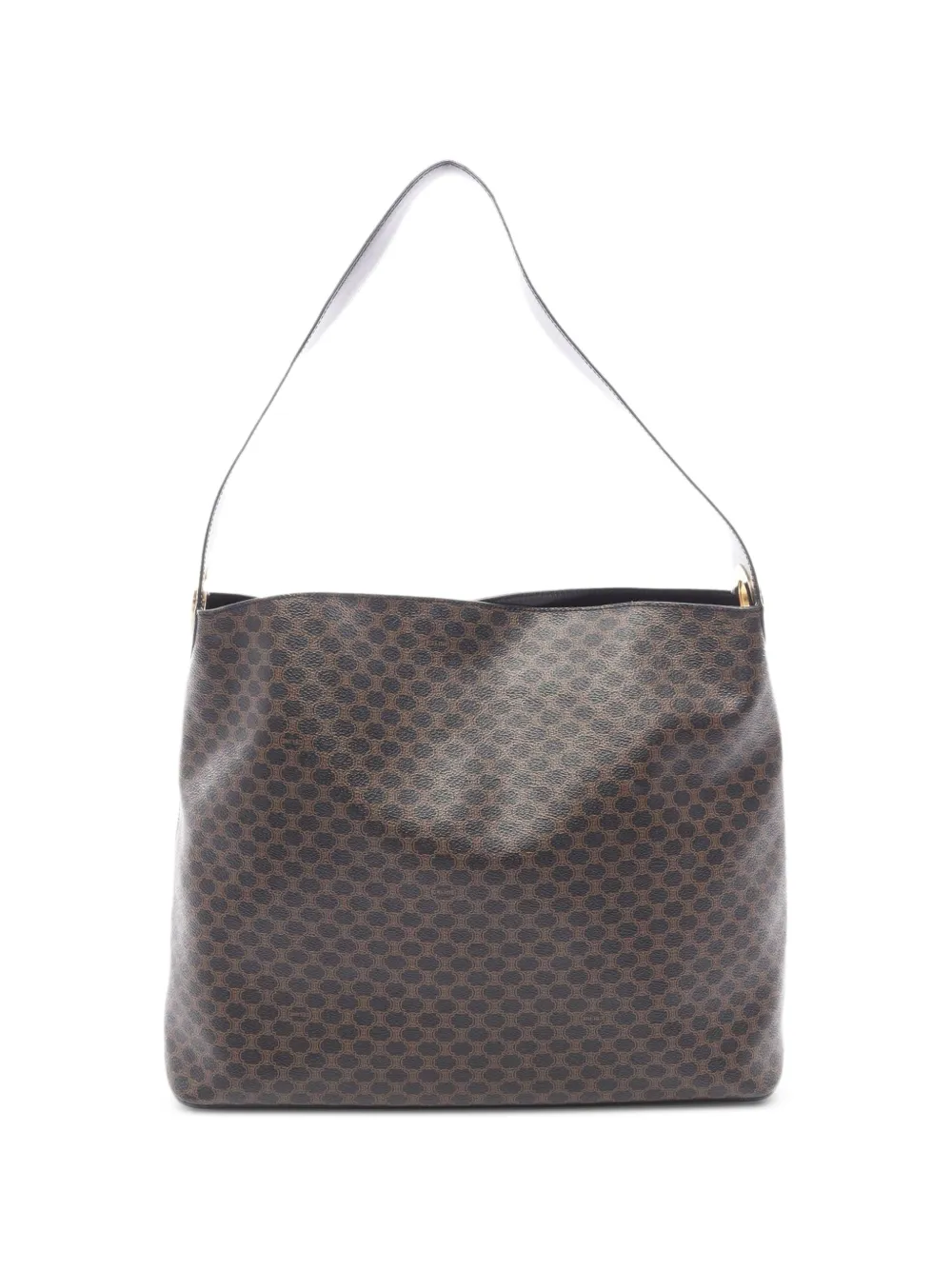 Celine Pre-Owned 2000s Macadam shoulder bag - Brown