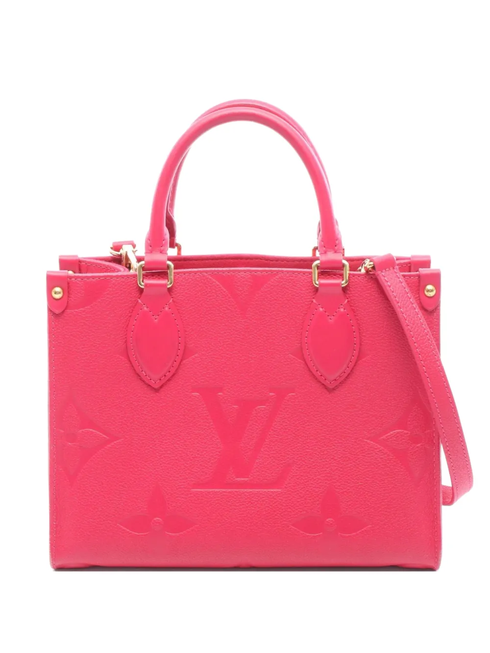 Louis Vuitton Pre-Owned 2021 On-the-Go PM Monogram Empreinte tote bag - Pink