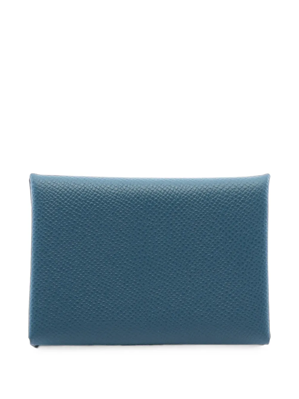 Hermès Pre-Owned 2024 Calvi Duo Epsom coin purse - Blau