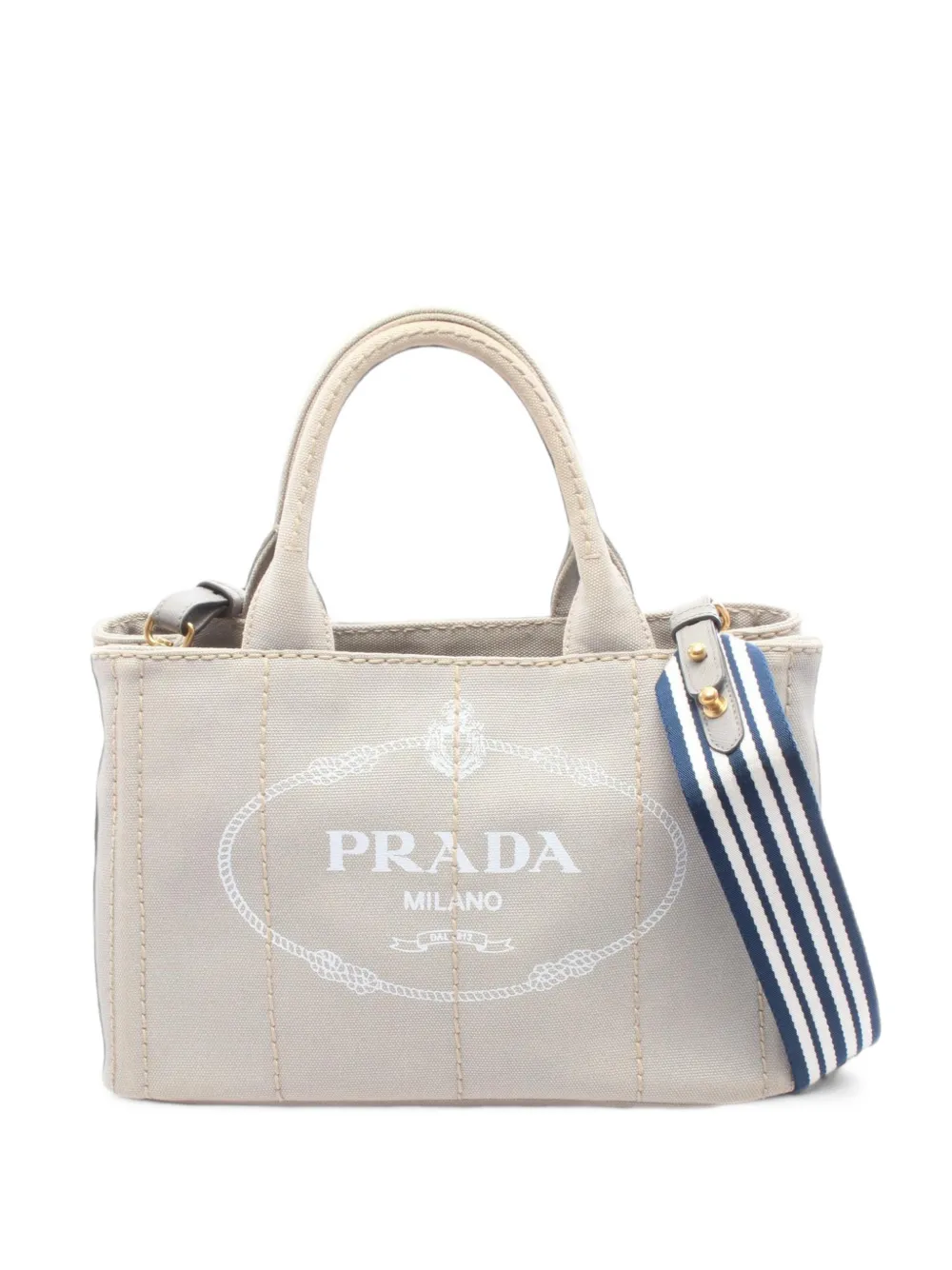 Prada Pre-Owned 2000s Canapa handbag - Grey