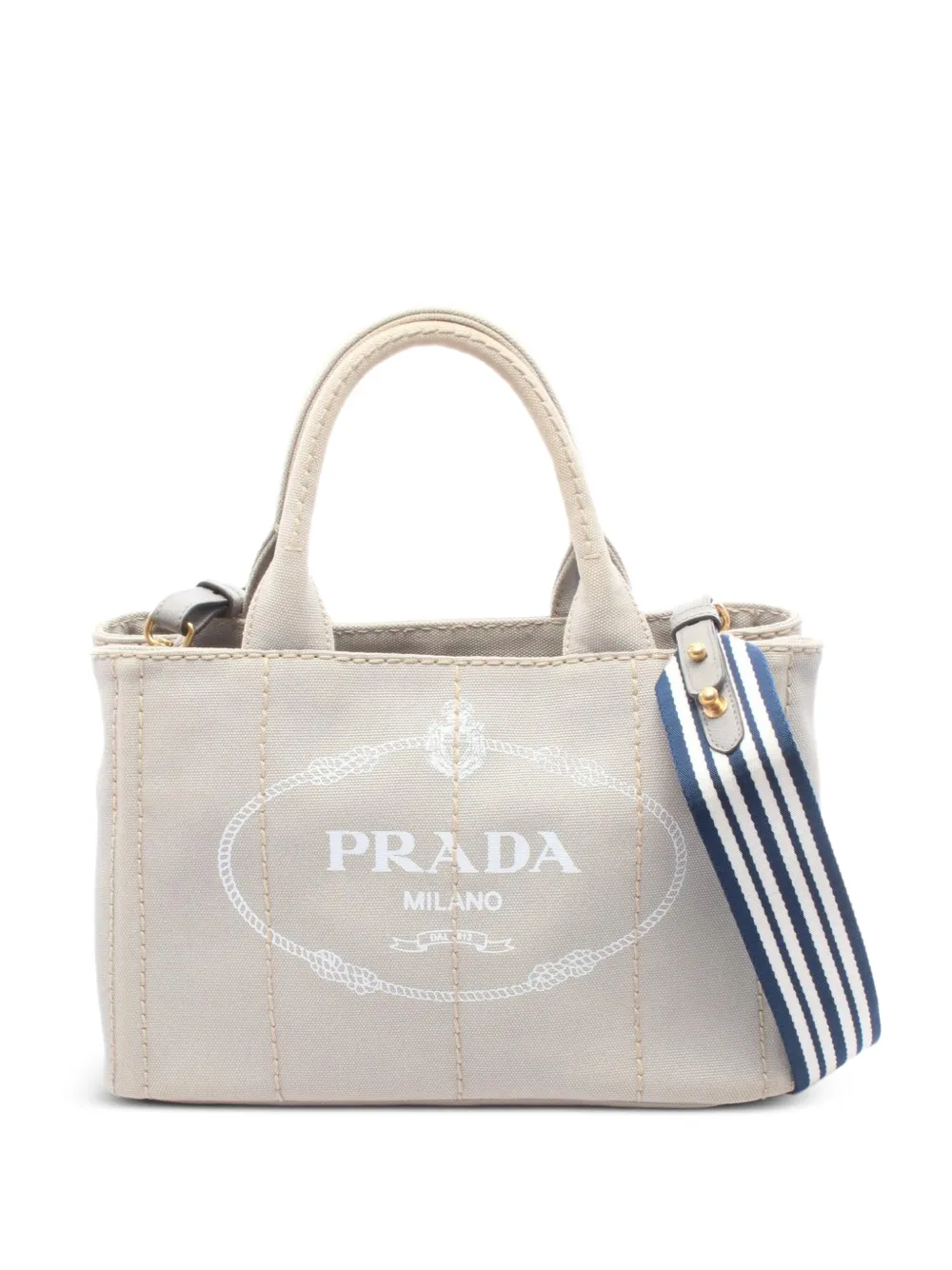 Prada Pre-Owned 2000s Canapa handbag - Grey