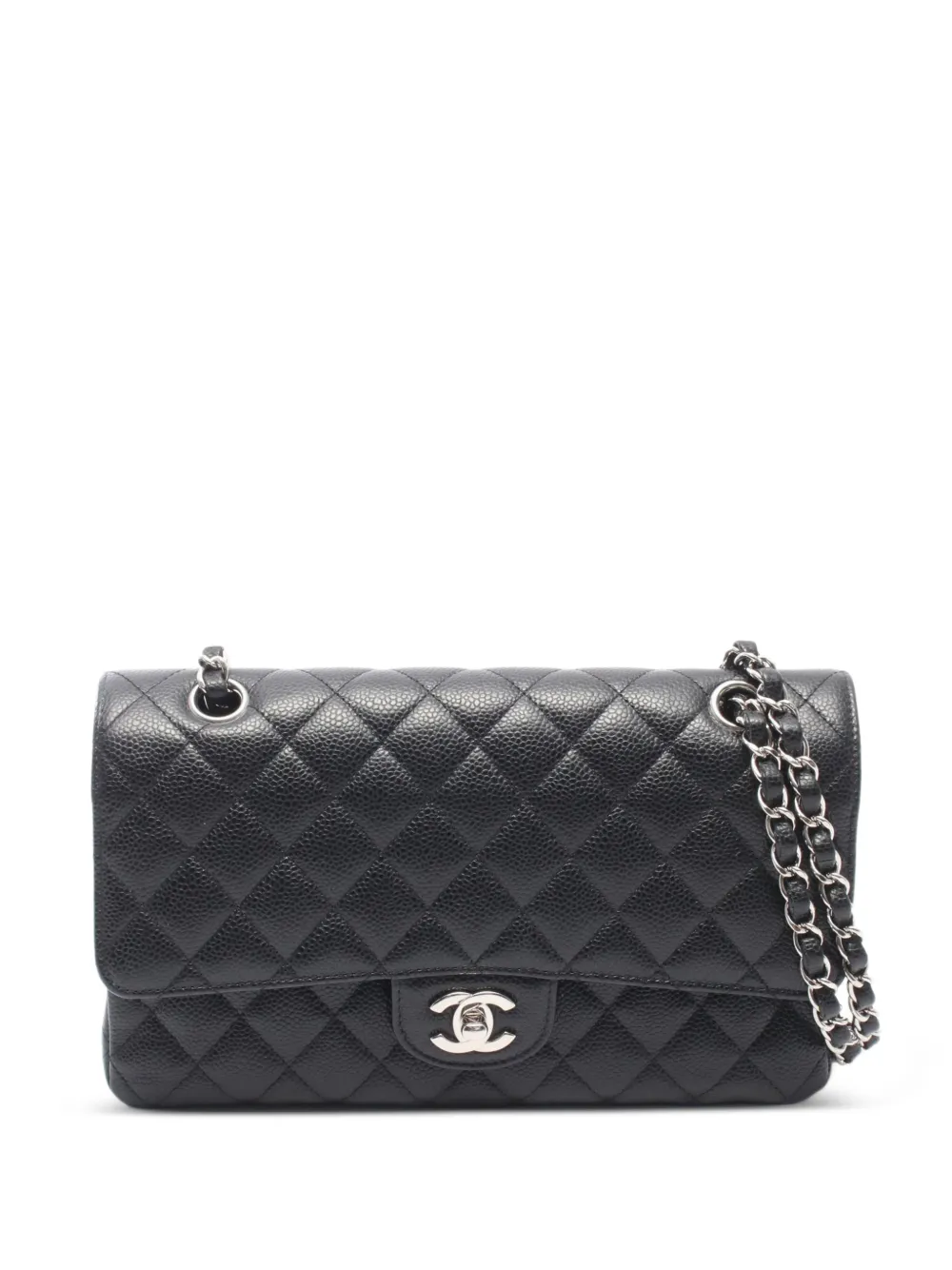 CHANEL Pre-Owned 2016-2017 Double Flap shoulder bag - Schwarz