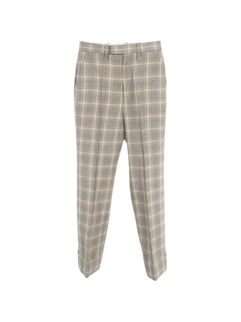 Gucci Pre-Owned 2010s check trousers - Gris Gucci Pre-Owned 2010s check trousers - Gris