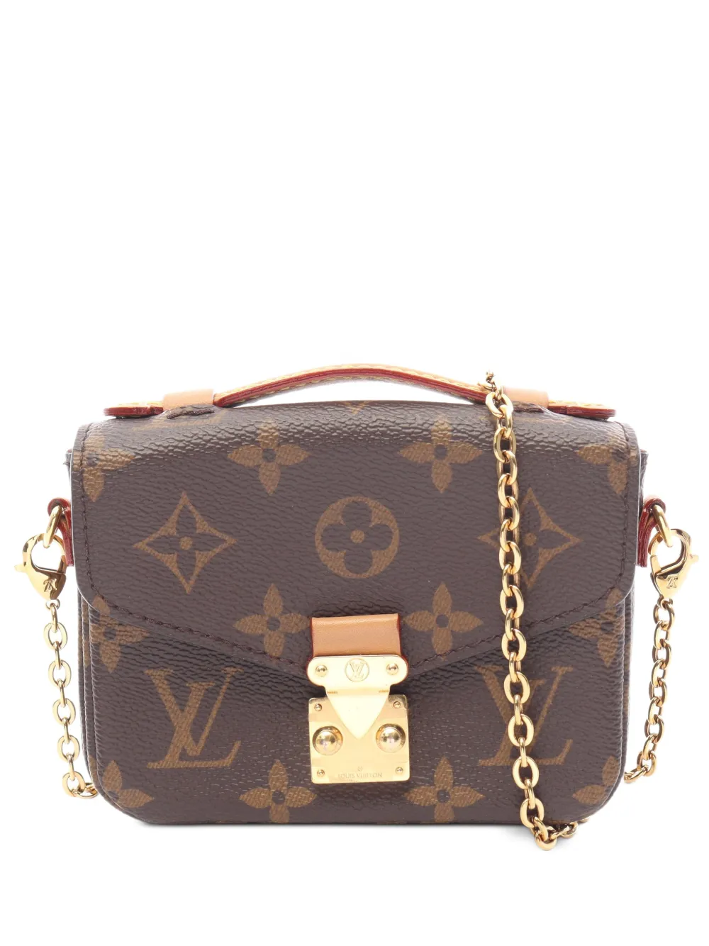 Louis Vuitton Pre-Owned 2021 micro Metis tote bag - Brown