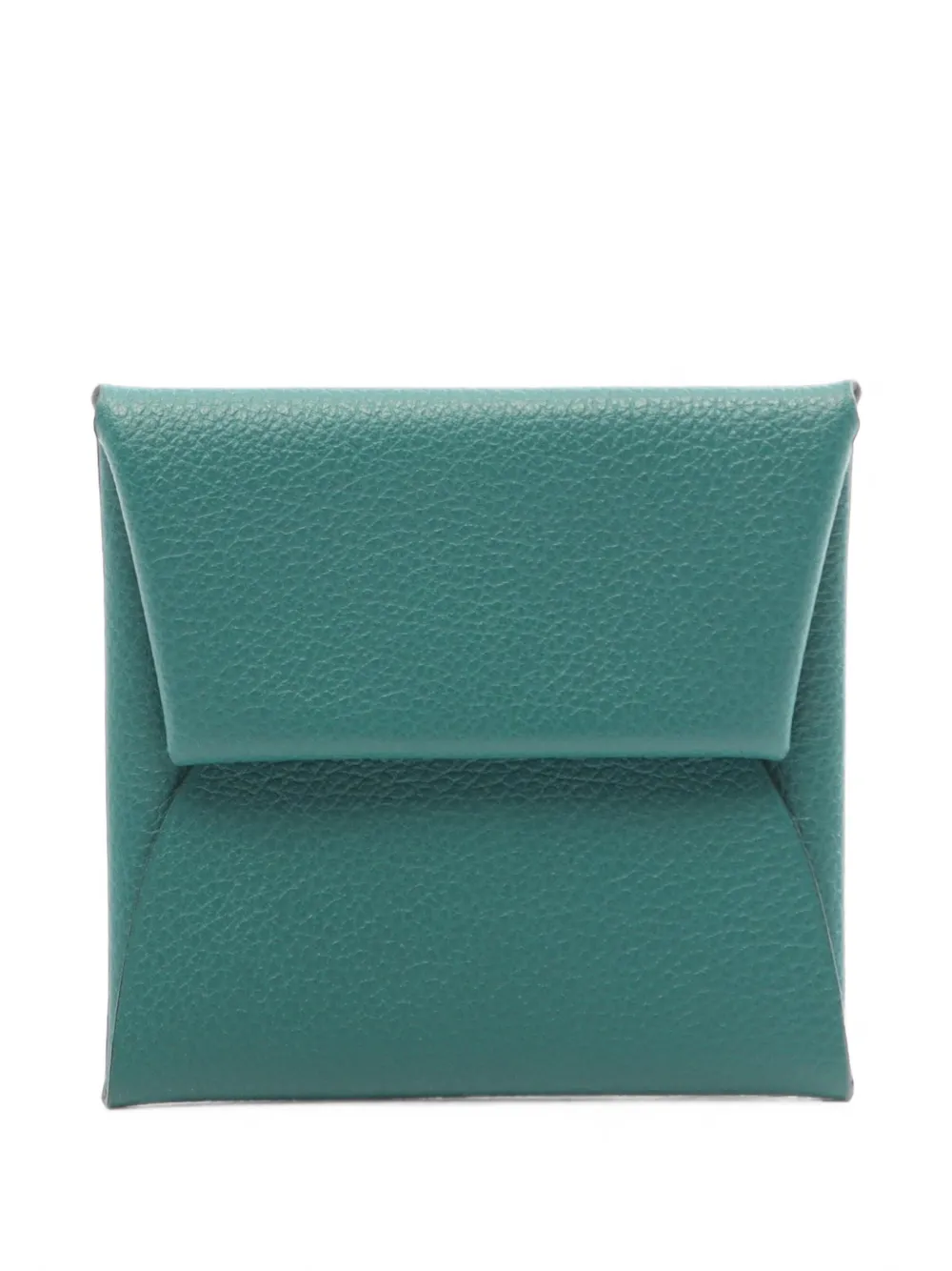 Hermès Pre-Owned 2019 Bastia Verso Evercolor coin purse - Grün