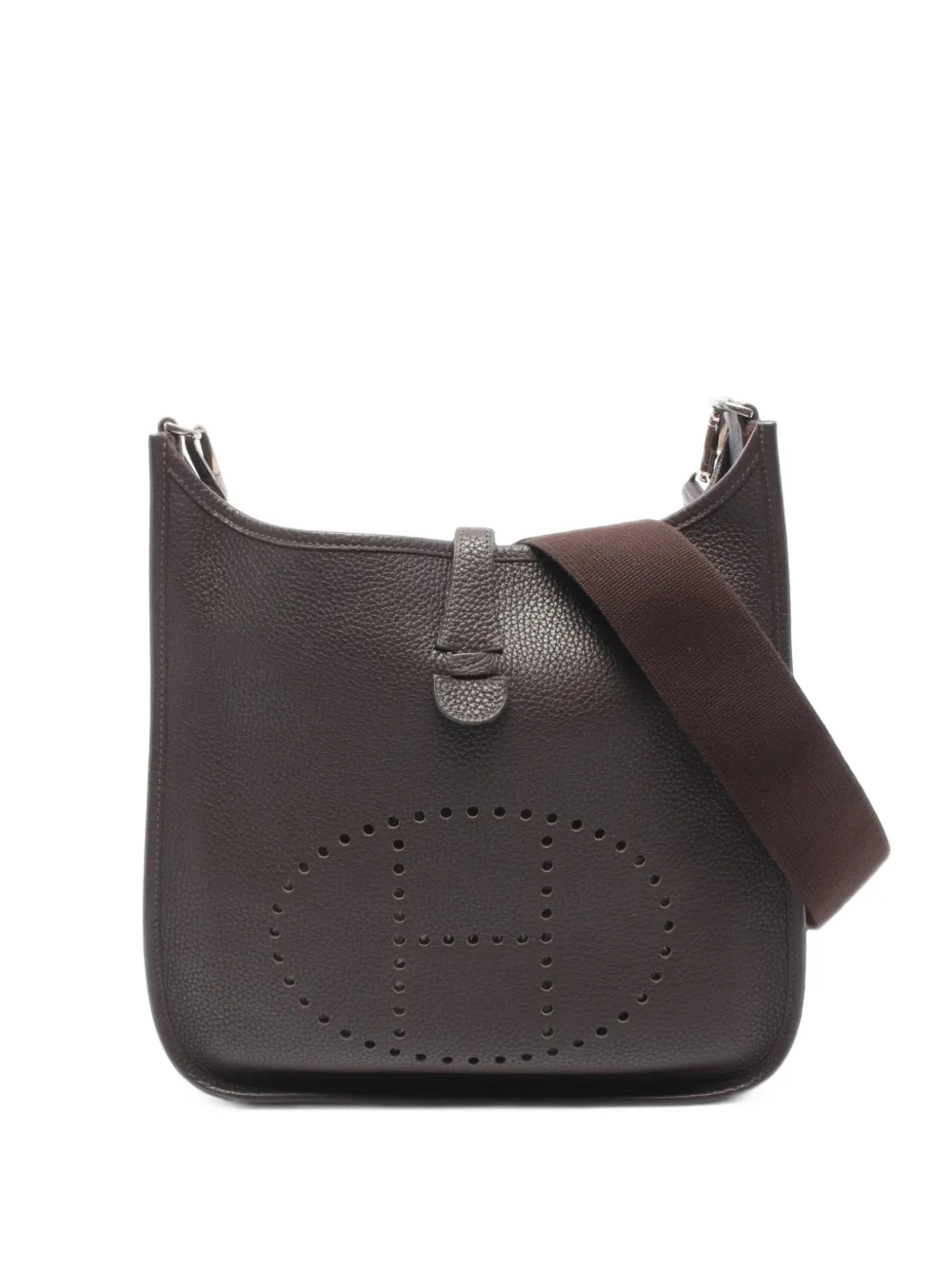 Hermès Pre-Owned 2006 Evelyn 1 Ann PM leather shoulder bag - Brown