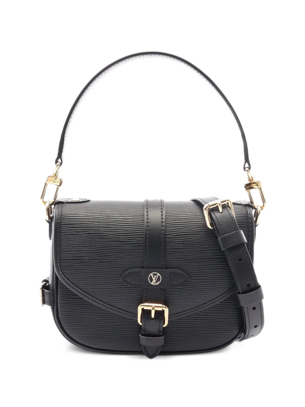 Louis Vuitton Pre-Owned 2021 Saumur BB Epi shoulder bag - Black