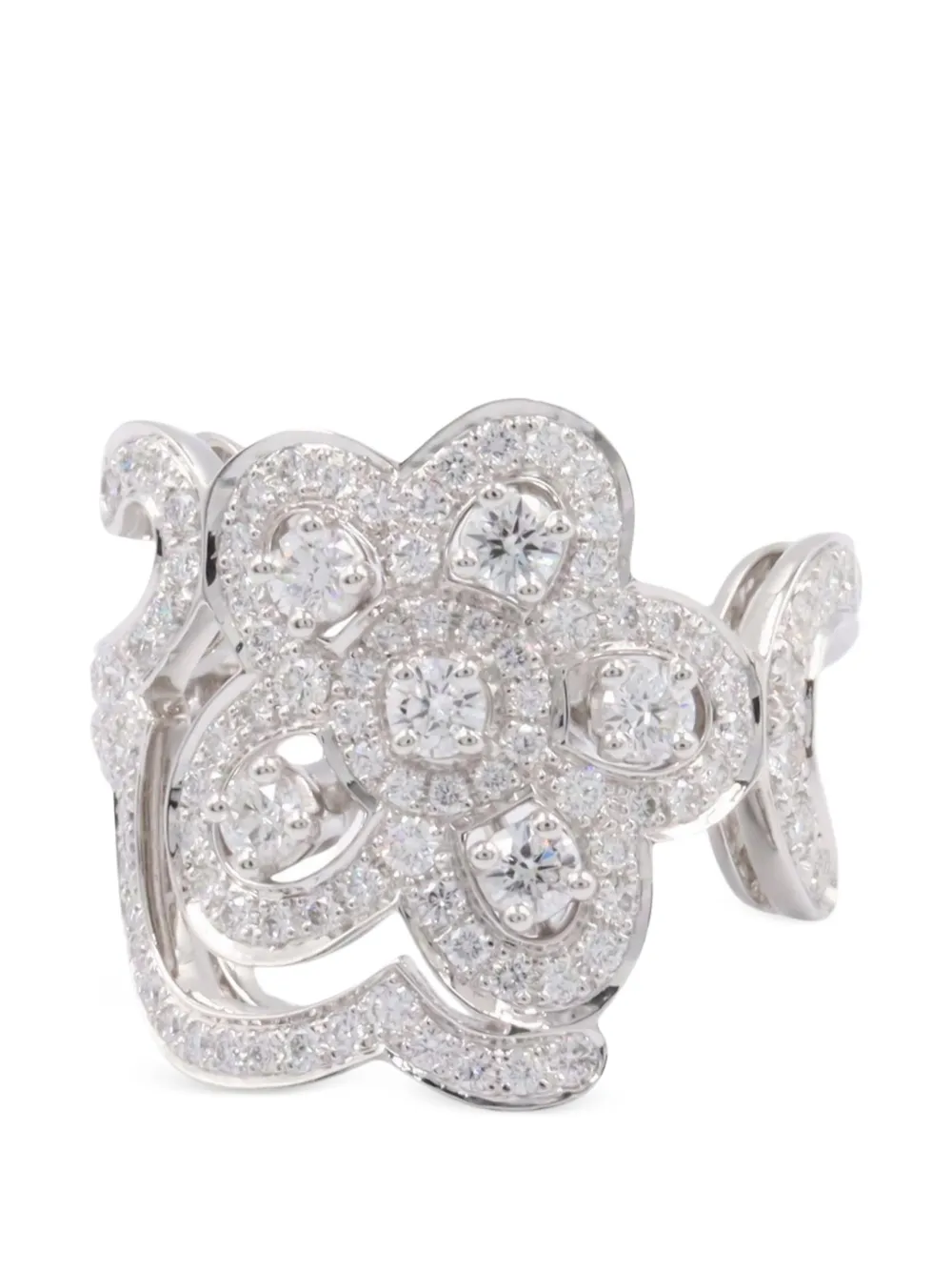 Van Cleef & Arpels Pre-Owned 2010s Dantel diamond ring - Silber