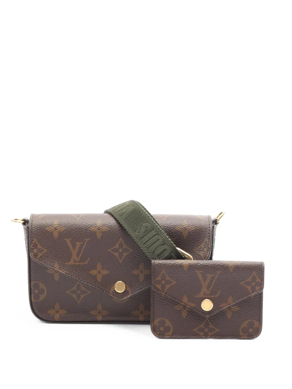 Louis Vuitton Pre-Owned 2021s Félicie Monogram mini bag - Braun
