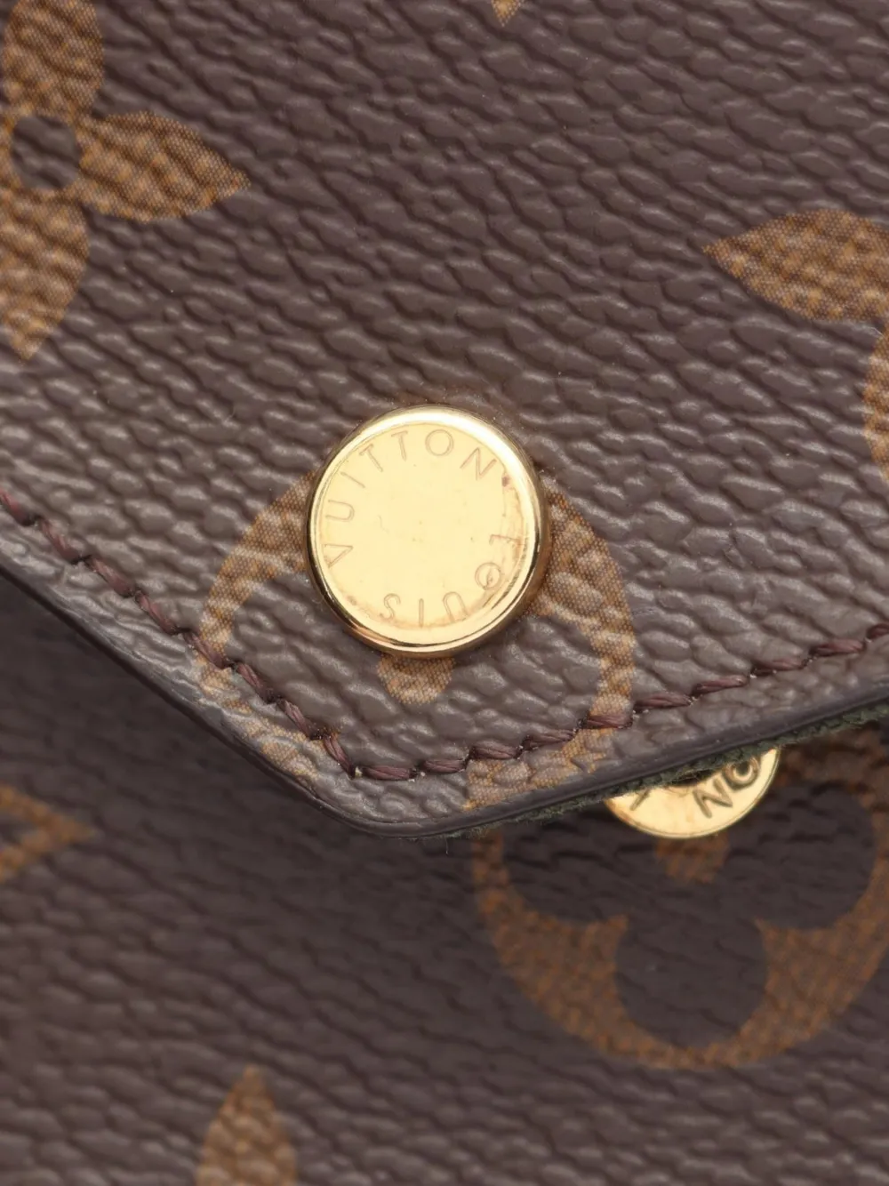 Louis Vuitton Pre-Owned 2021s Félicie Monogram mini-tas Bruin