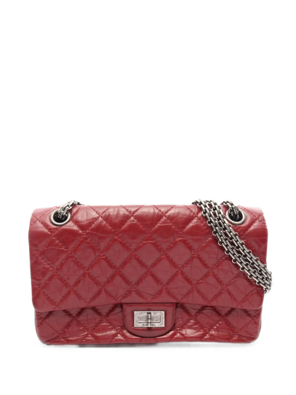 CHANEL Pre-Owned 2012 2.55 Reissue shoulder bag - Rosso