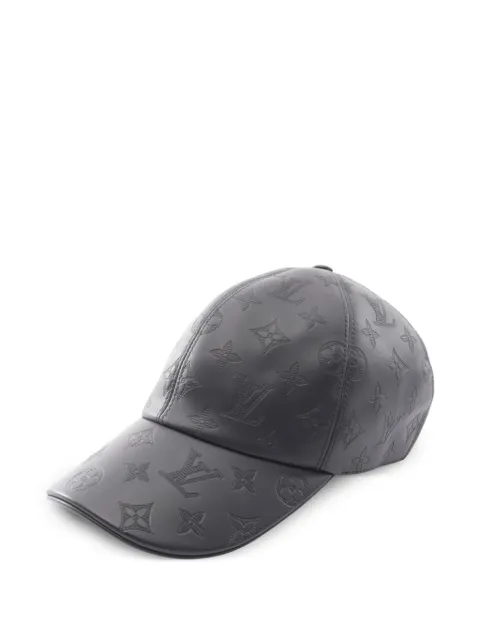Louis Vuitton Pre-Owned 2021 Monogram Shadow baseball cap