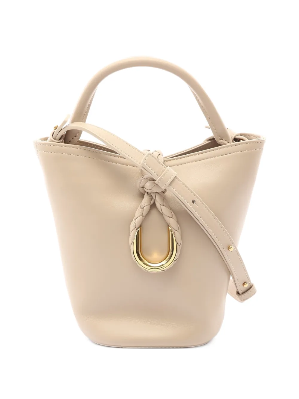 Bottega Veneta Pre-Owned 2010s small Libertad two-way handbag - Nude