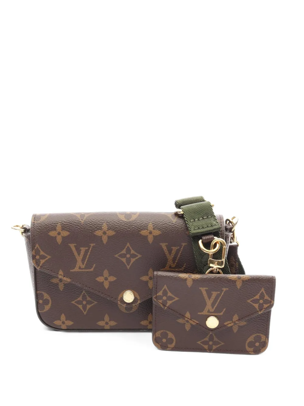 Louis Vuitton Pre-Owned 2020 Félicie Monogram shoulder bag - Brown