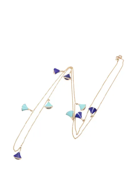Bvlgari Pre-Owned 2010s Divas' Dream turquoise lapis lazuli necklace