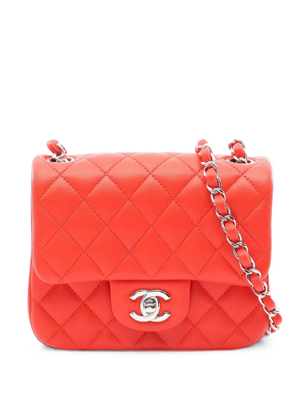 CHANEL Pre-Owned 2019 Matelassé shoulder bag - Rosso