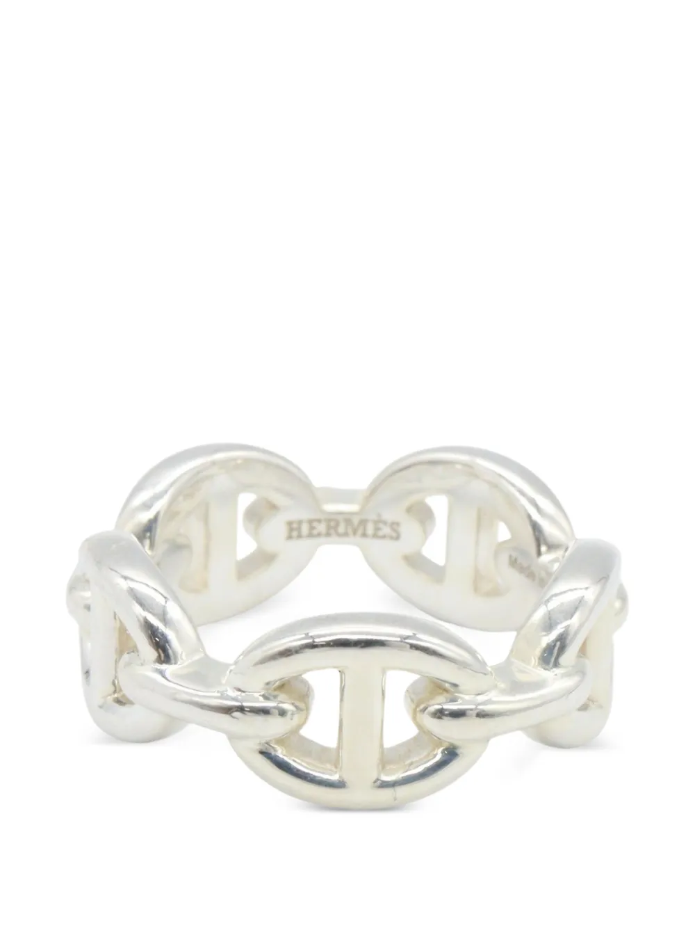 Hermès Pre-Owned 2010s PM Chaîne d'Ancre Enchene ring - Silber