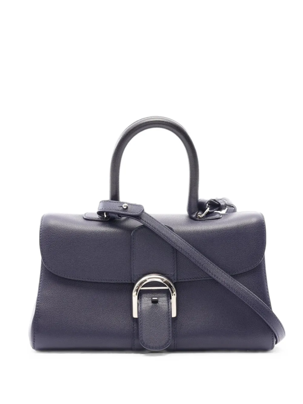 Pre-owned Delvaux 2010s Brillant Tote Bag In Blue