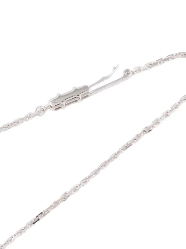 Cartier 2010s ラブ サークル ダイヤモンド ネックレス | シルバー