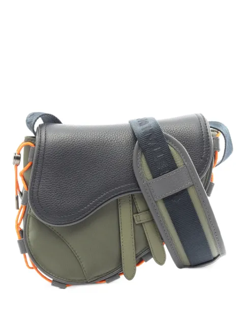 Christian Dior Pre-Owned x Sacai 2010s Saddle shoulder bag
