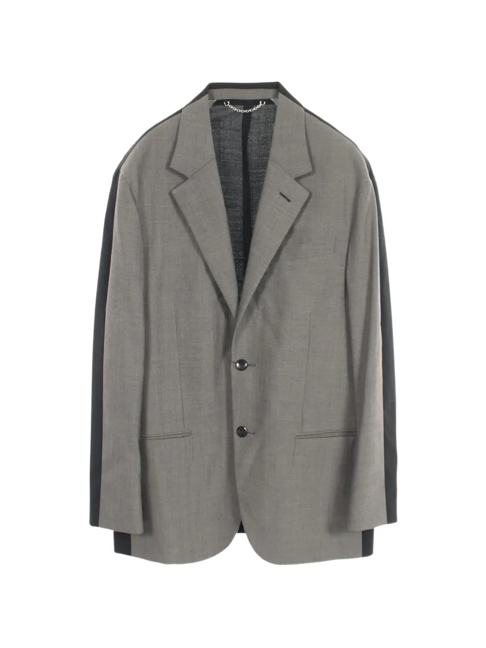 Louis Vuitton Pre-Owned 2020s colour-block tailored jacket - Gris Louis Vuitton Pre-Owned 2020s colour-block tailored jacket - Gris