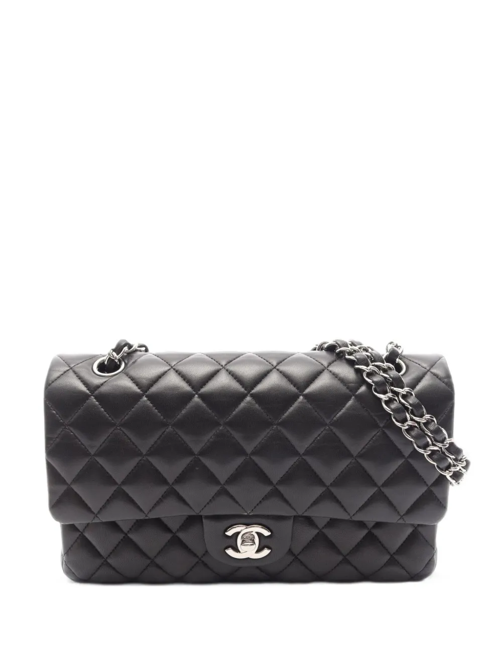 CHANEL Pre-Owned 2014 matelassé CC turn-lock shoulder bag - Schwarz