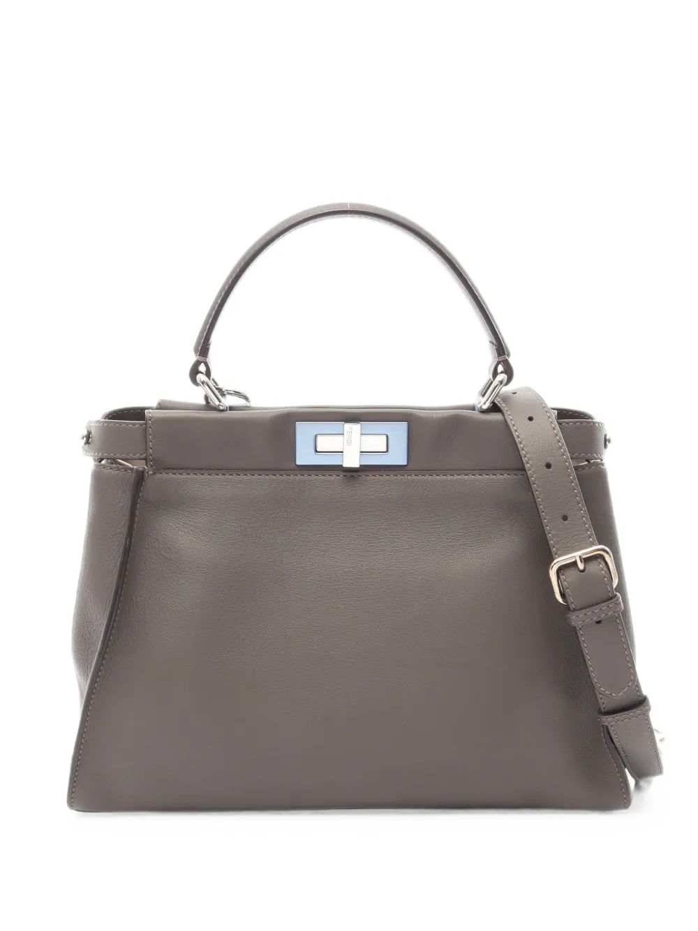 Fendi Pre-Owned 2010s medium Peekaboo tote bag - Gris