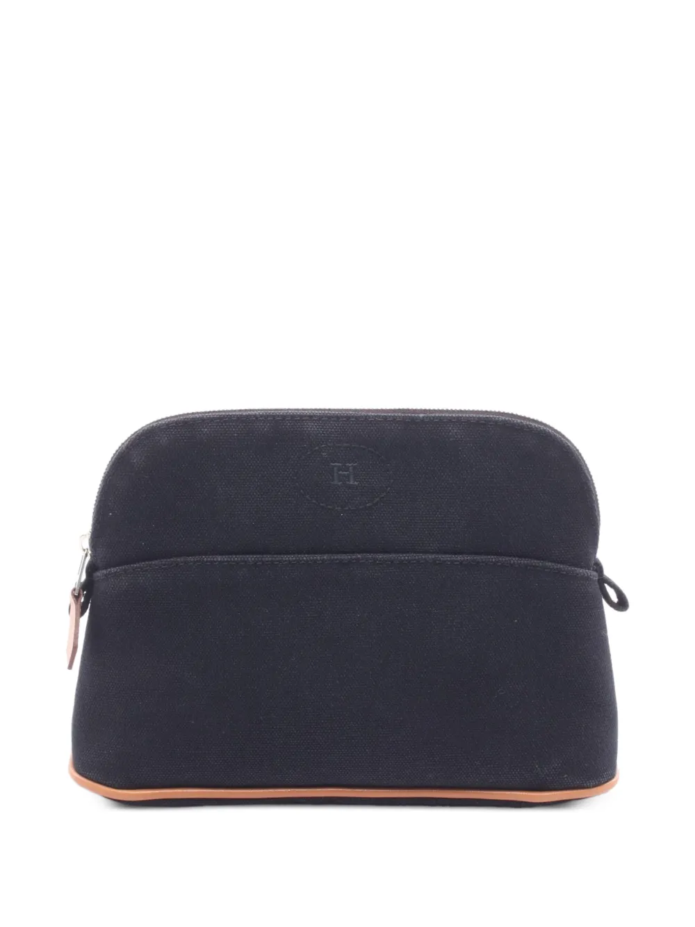 Hermès Pre-Owned 2010s mini Bolide canvas pouch - Schwarz
