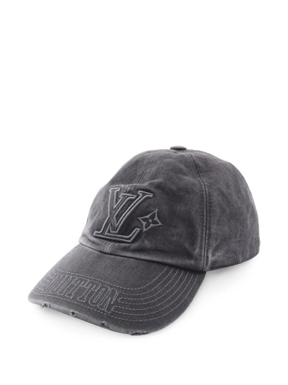 Louis Vuitton Pre-Owned casquette LV Washed - Gris