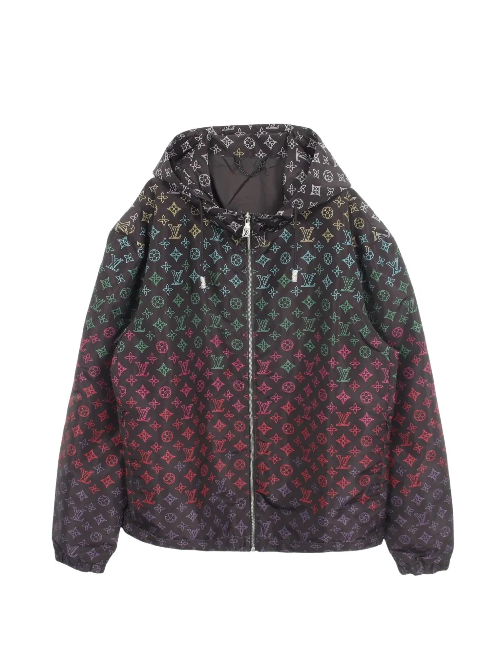 Louis Vuitton Pre-Owned 2000s Monogram Flower jacket - Noir Louis Vuitton Pre-Owned 2000s Monogram Flower jacket - Noir