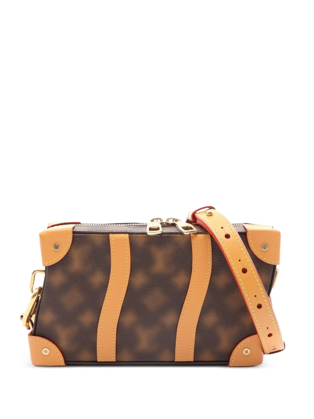 Louis Vuitton Pre-Owned 2022 Soft Trunk Blurry Monogram shoulder bag - Marrone