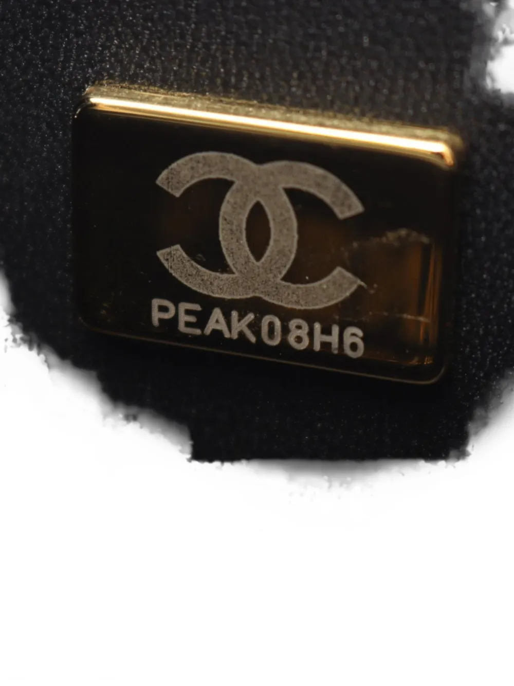 CHANEL Pre-Owned 2021 Boy Chanel schoudertas met ketting Zwart