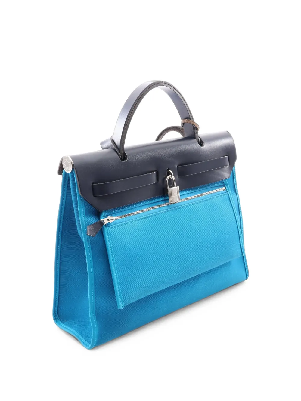 Hermès Pre-Owned 2017 PM Herbag Zip handbag - Blau