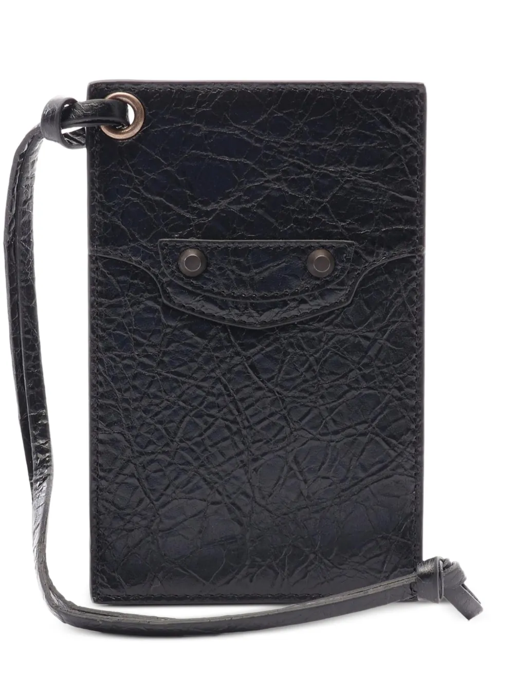Balenciaga Pre-Owned 2020s Le City card case - Schwarz
