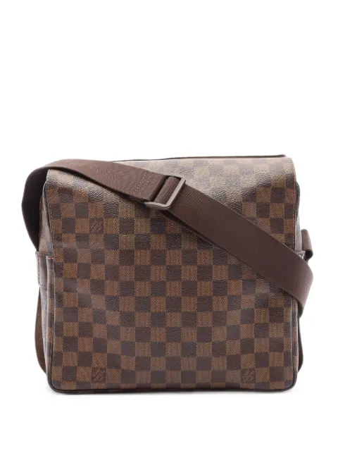 Louis Vuitton Pre-Owned 2009 Damier Ebene Naviglio patterned shoulder bag