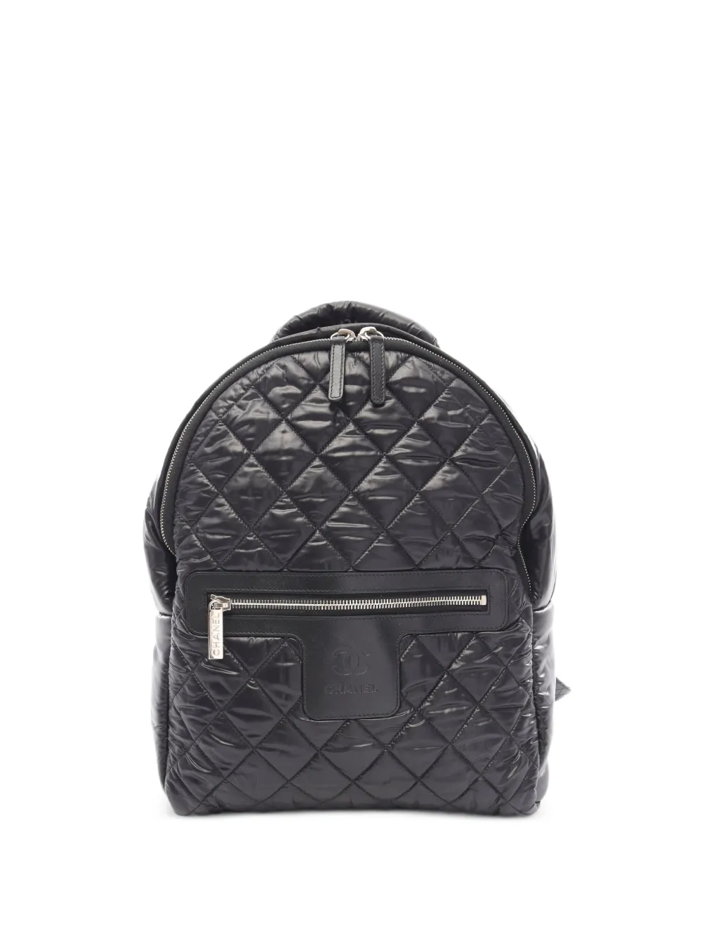 CHANEL Pre-Owned 2015-2016 Coco Cocoon quilted backpack - Black