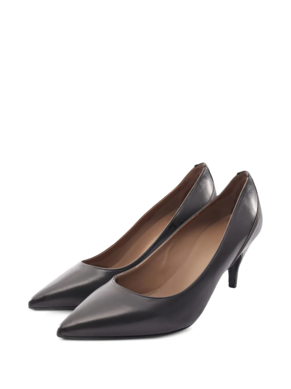 Hermès Pre-Owned escarpins à bout pointu (années 2010) - Noir Hermès Pre-Owned escarpins à bout pointu (années 2010) - Noir