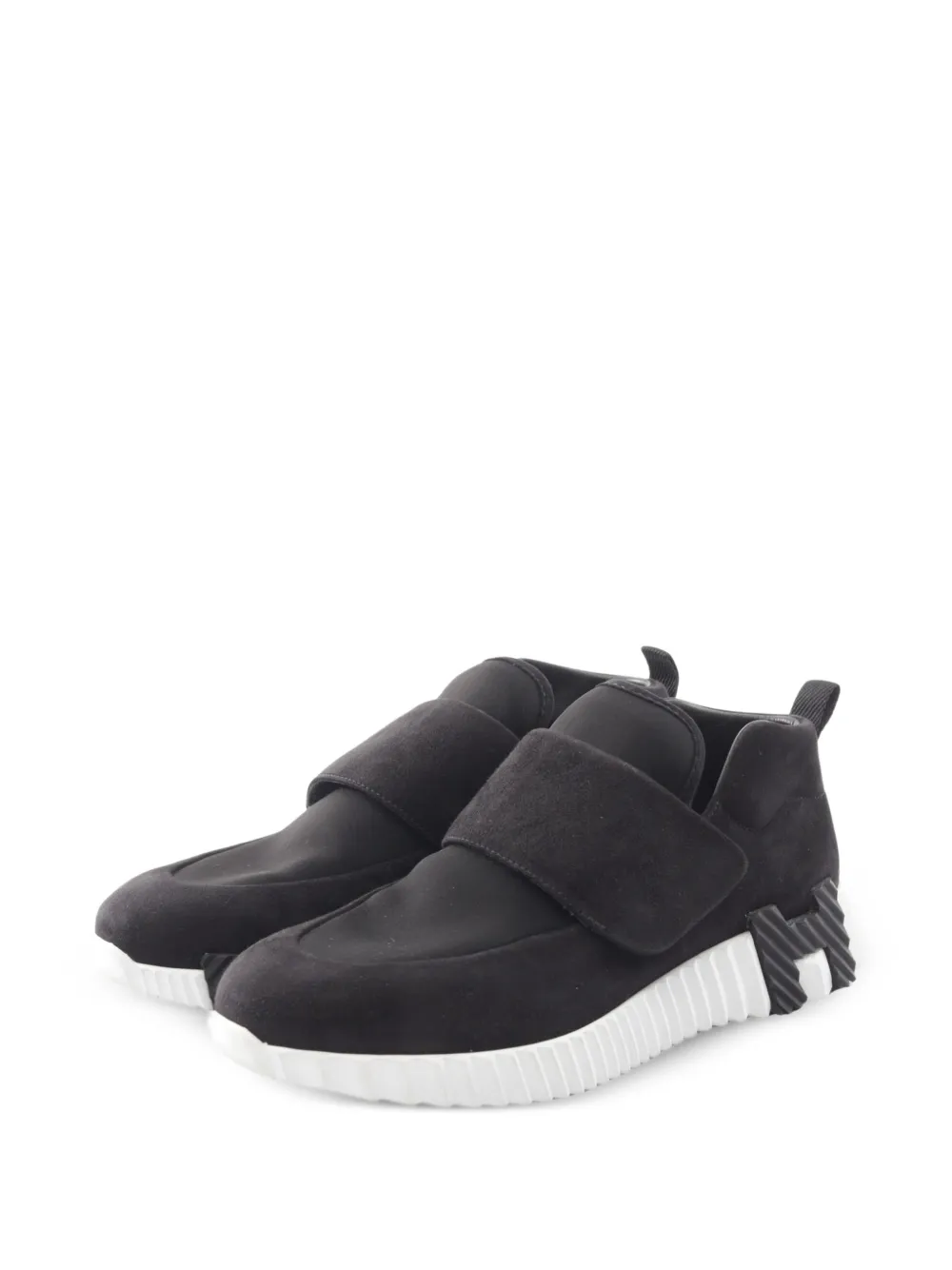 Hermès Pre-Owned 2010s Bouncing touch-strap sneakers - Schwarz