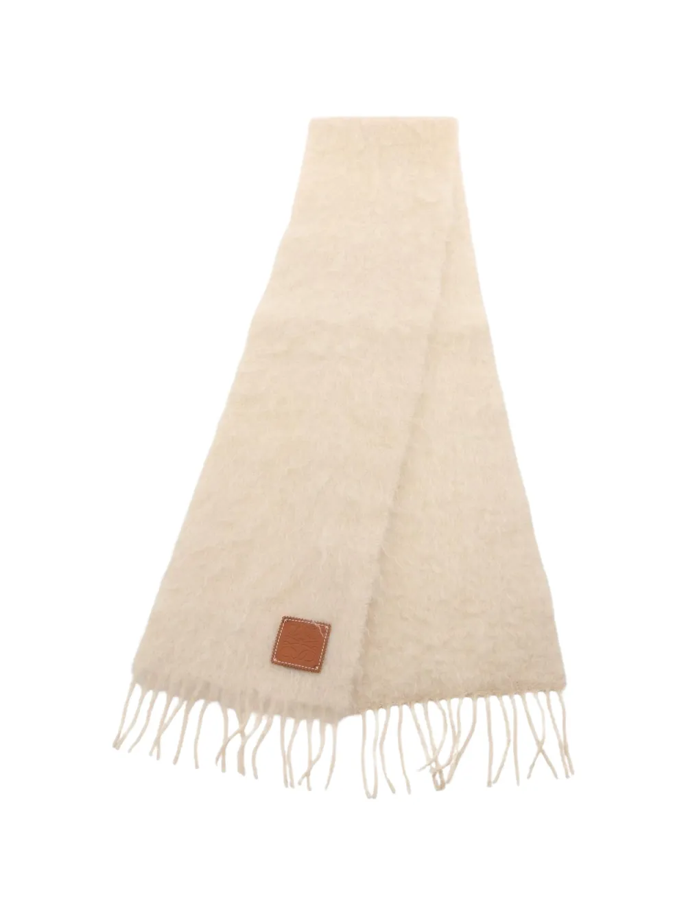 Loewe Pre-Owned 2010s Anagram scarf - Nude