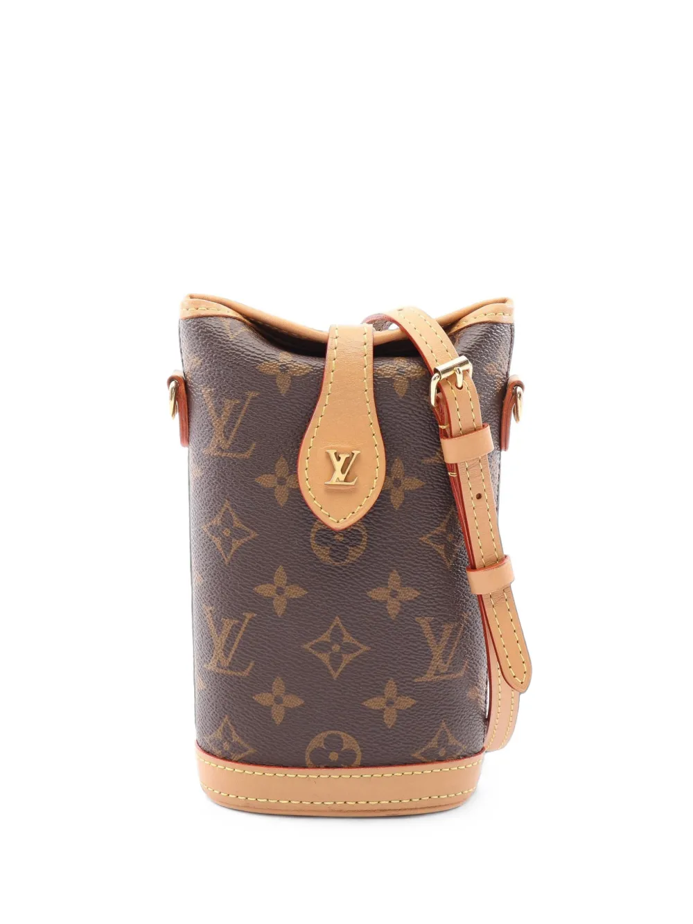 Louis Vuitton Pre-Owned 2021 Fold Me Monogram bucket bag - Brown