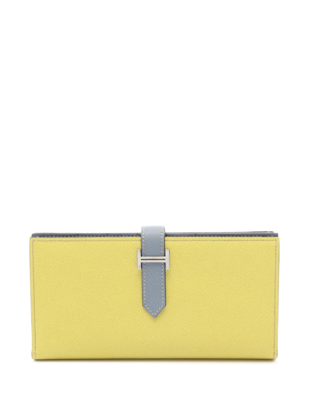 Hermès Pre-Owned 2013 Bearn Soufflet bi-fold wallet - Gelb