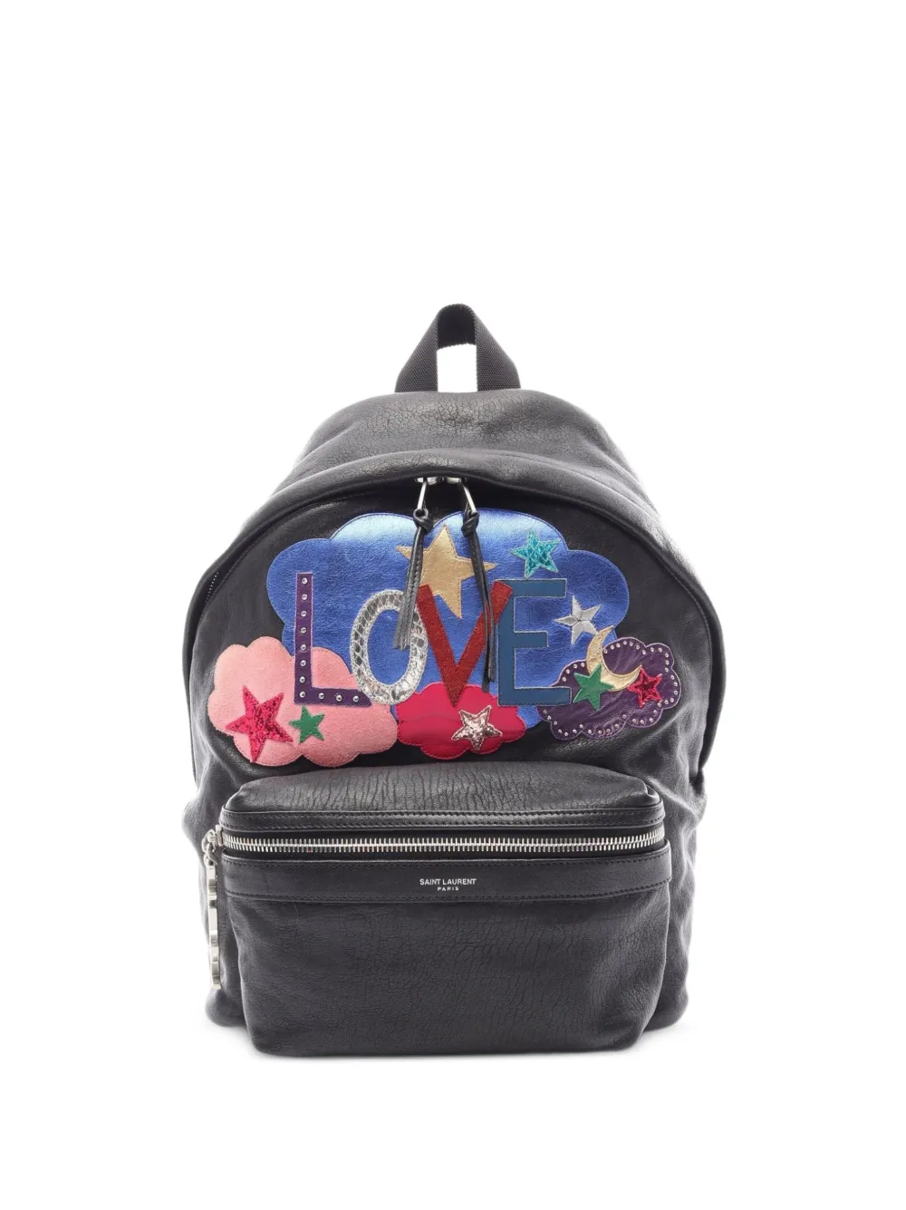 Saint Laurent Pre-Owned sac à dos City (années 2010) - Noir Saint Laurent Pre-Owned sac à dos City (années 2010) - Noir