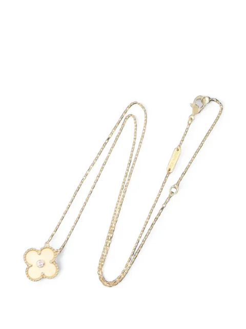 Van Cleef & Arpels Pre-Owned 2010s Alhambra diamond necklace